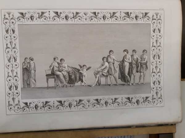 COLLECTION DES TABLEAUX ET ARABESQUES ANTIQUES TROUVES A ROME, DANS …