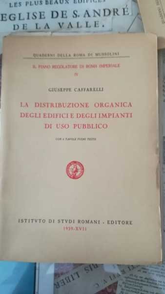 La distribuzione organica degli edifici e degli impianti di uso …