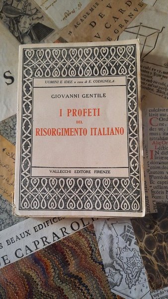 I profeti del risorgimento italiano