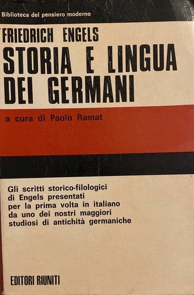 Storia e lingua dei germani