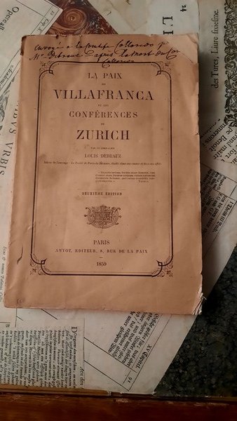La paix de Villafranca et les conferences de Zurich