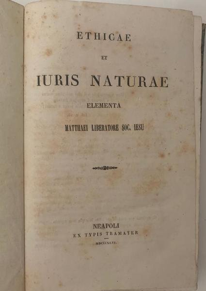 Ethicae et iuris naturae elementa