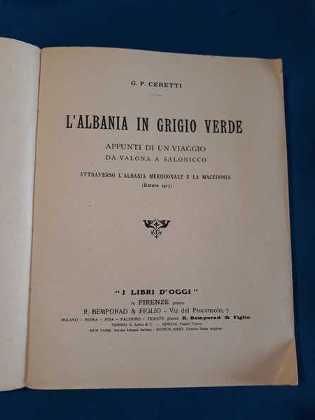 L'Albania in grigio verde. Appunti di viaggio da valona a …