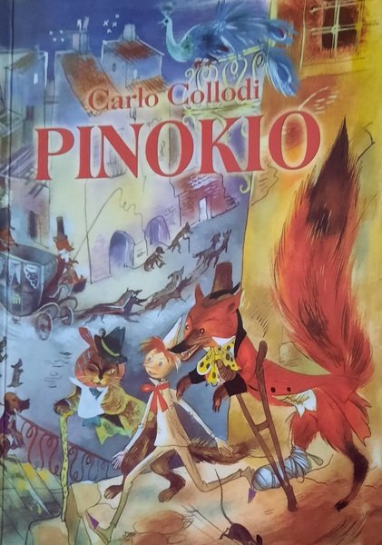 Pinokio. Przygody drewnianego pajaca. Tlumaczyla z wloskiego Zofia Jachimecka. Ilustrowal …