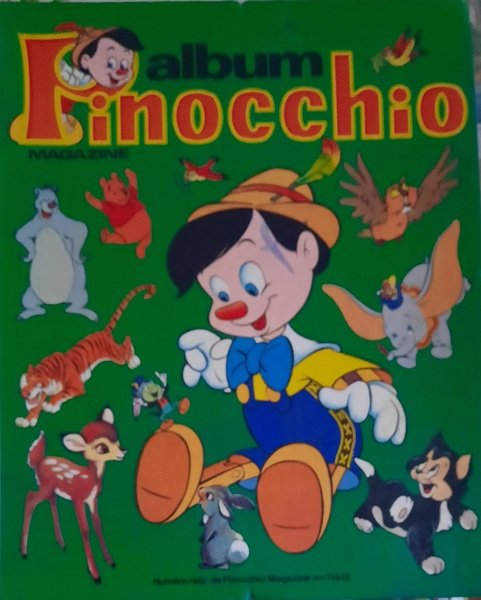 Album Pinocchio Magazine dal n. 11 al numero 15