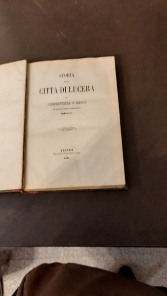 Storia della città di Lucera