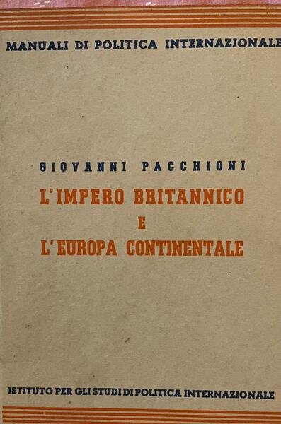 L'impero britannico e l'Europa continentale