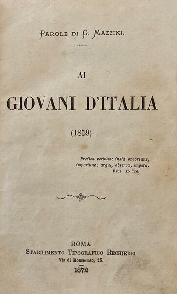 Ai giovani d'Italia (1859)