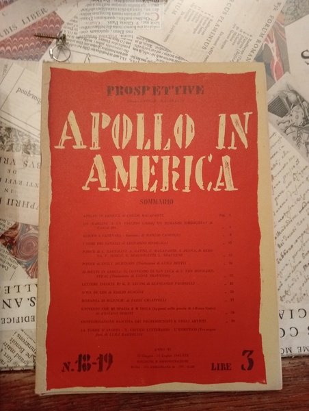 Apollo in America n. 18-19