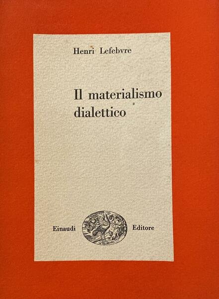 IL MATERIALISMO DIALETTICO