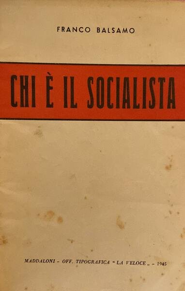 Chi è il socialista