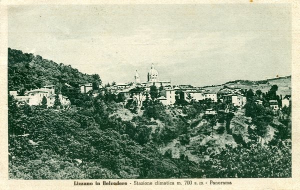 Lizzano in Belvedere- Stazione climatica m. 700 s.m.-Panorama