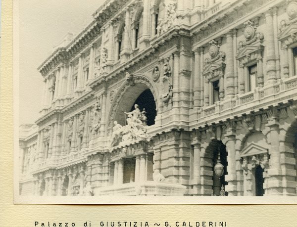 Roma, Palazzo di Giustizia, facciata principale