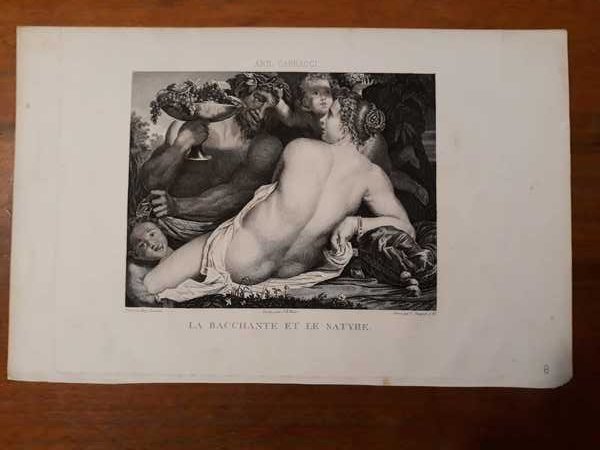 La Bacchante et le Satyre