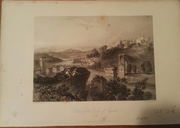 Narni: Ruins of the Bridge of Augustus (Veduta delle rovine …