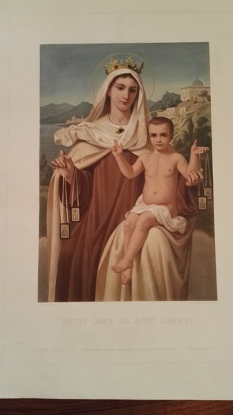 Notre Dame du Mont Carmel (Madonna con bambino)