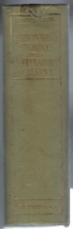 Dizionario storico della Letteratura italiana