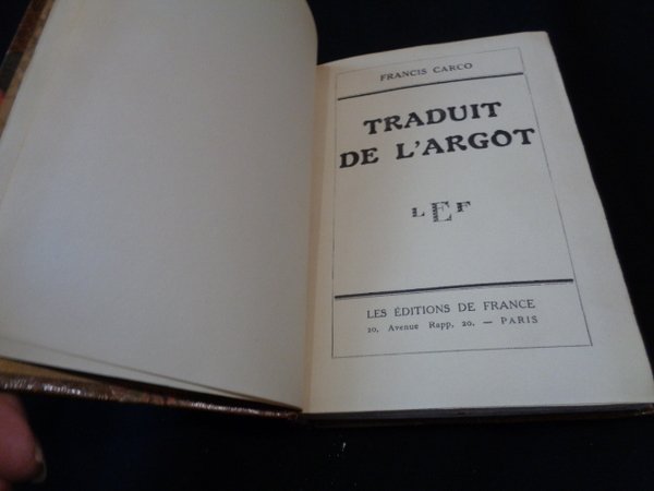 Traduit de l'argot. | Immagine Gallery 3