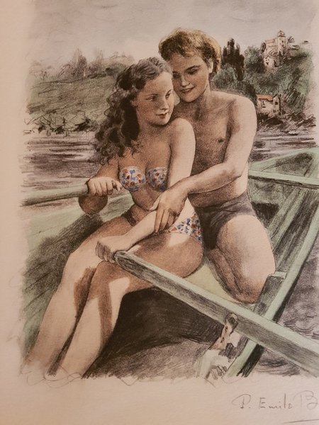 Le Diable au corps. Compositions en couleurs de Paul-Emile BECAT.