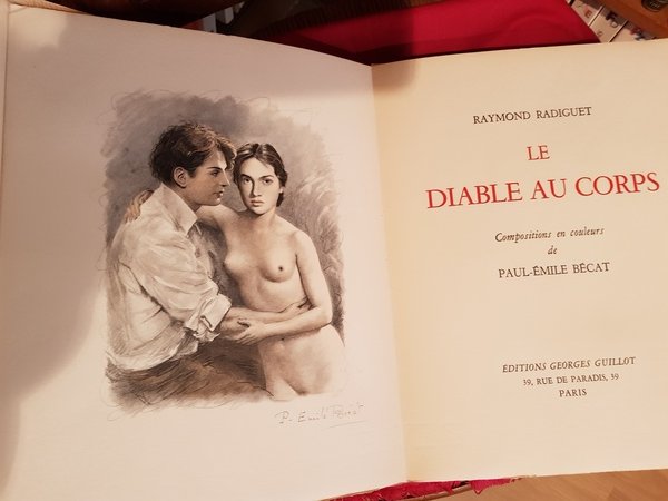 Le Diable au corps. Compositions en couleurs de Paul-Emile BECAT.