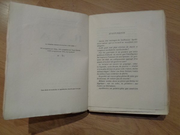 Il y a. Préface de Ramon Gomez de La Serna.