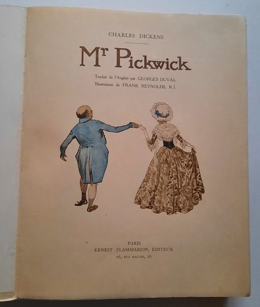 Mr. Pickwick. Traduit de l'anglais par Georges Duval. Illustrations de … | Immagine Gallery 2