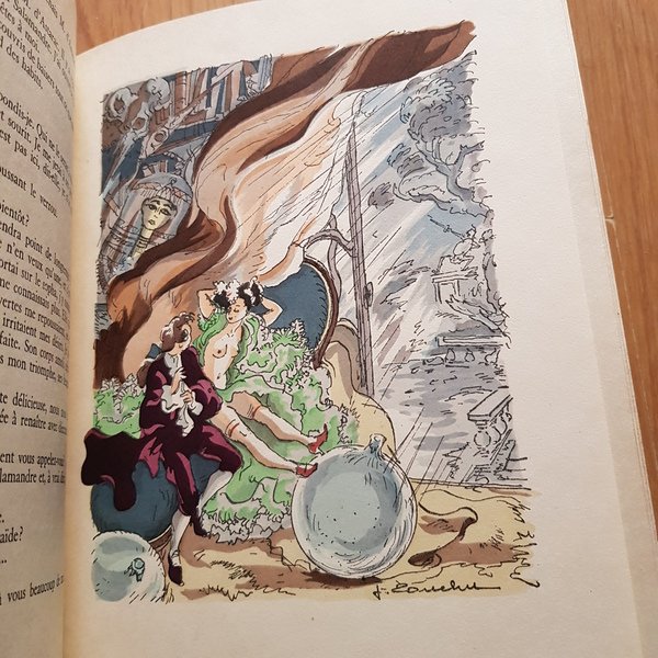 La Rôtisserie de la Reine Pédauque. Illustrations de Jacques Touchet.