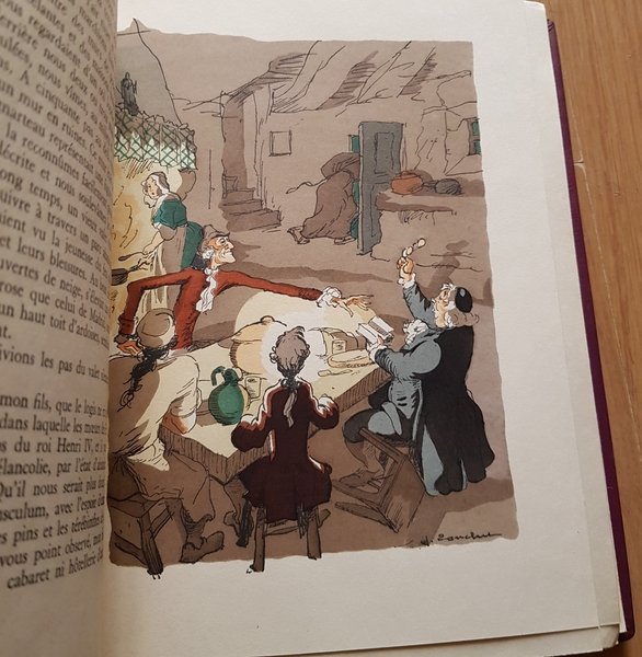 La Rôtisserie de la Reine Pédauque. Illustrations de Jacques Touchet.