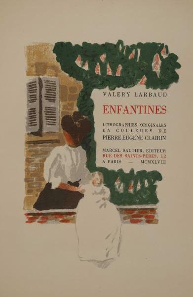 Enfantines. Lithographies originales de Pierre Eugène Clairin.