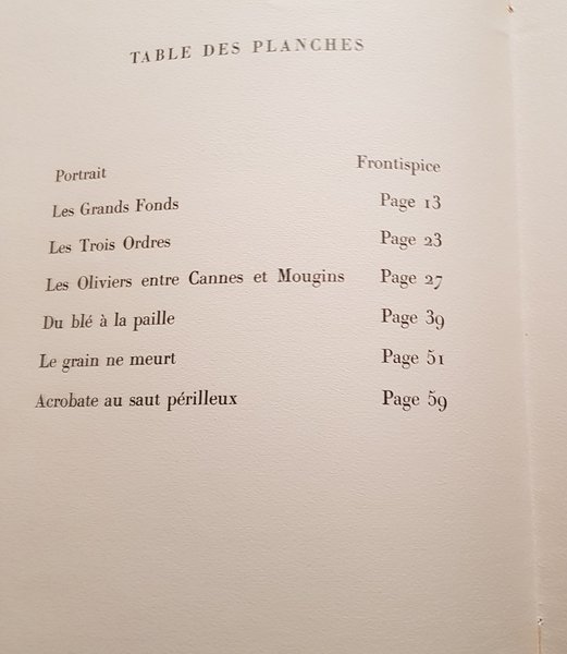 Jacques Villon ou L'Art glorieux. Construit un tableau un épi, …