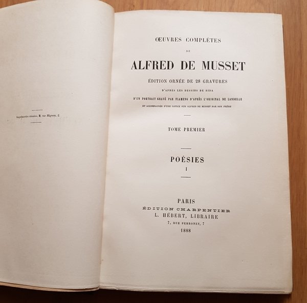 Oeuvres complètes. Edition ornée de 28 gravures d'après les dessins … | Immagine Gallery 5