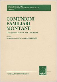 Comunioni familiari montane