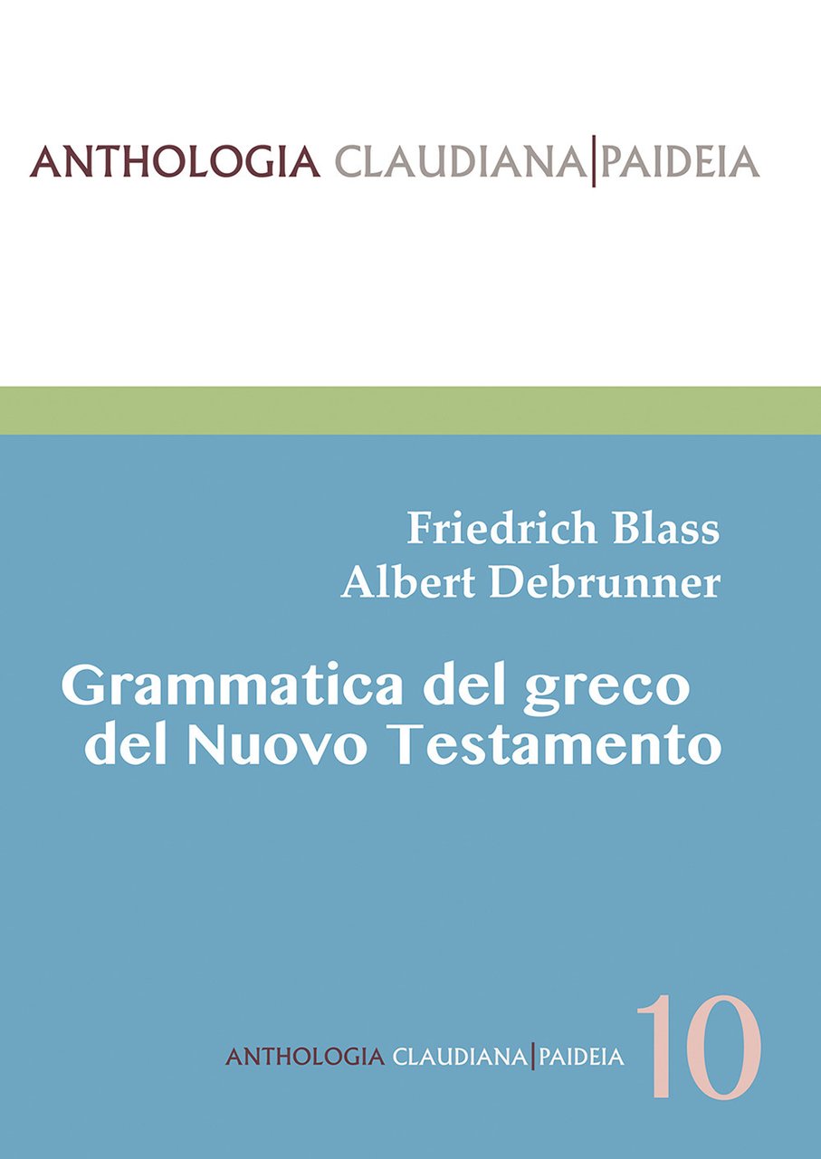 Grammatica del greco del Nuovo Testamento