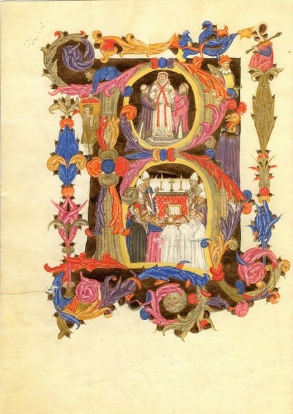 Il Pontificale di Bonifacio IX (Pontifical of Boniface IX)