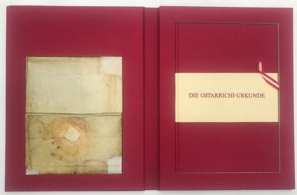 Ostarrichi Urkunde (Ostarrichi Document, Certificato Ostarrichi)