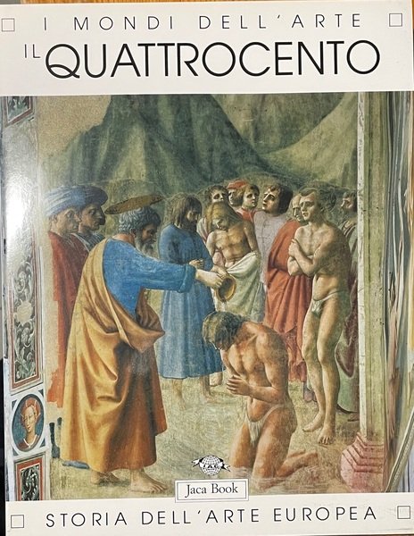 Il Quattrocento. Tela editoriale, sovracoperta illustrata a colori