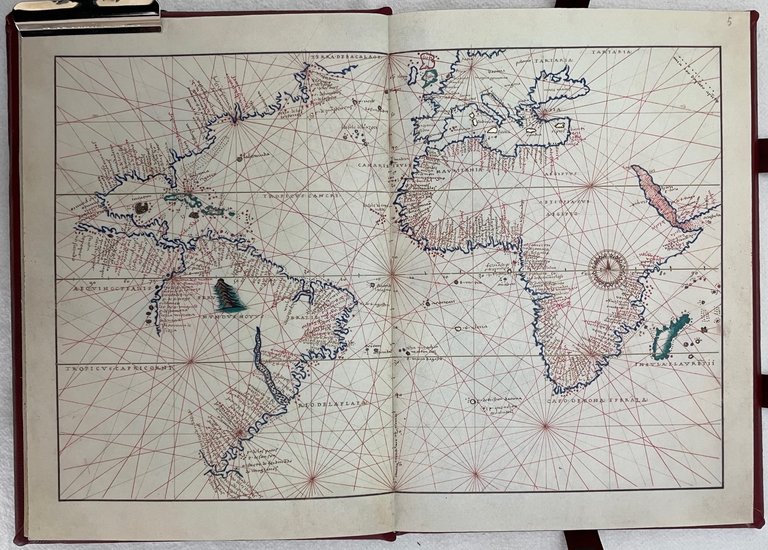 Atlante dei Mondi di Battista Agnese (Atlas of the Worlds …