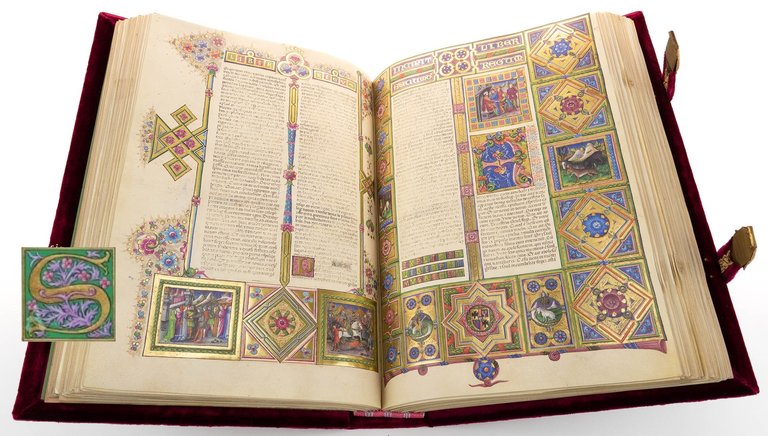 Bibbia di Borso d'Este (Bible of Borso d'Este, Bibel des …