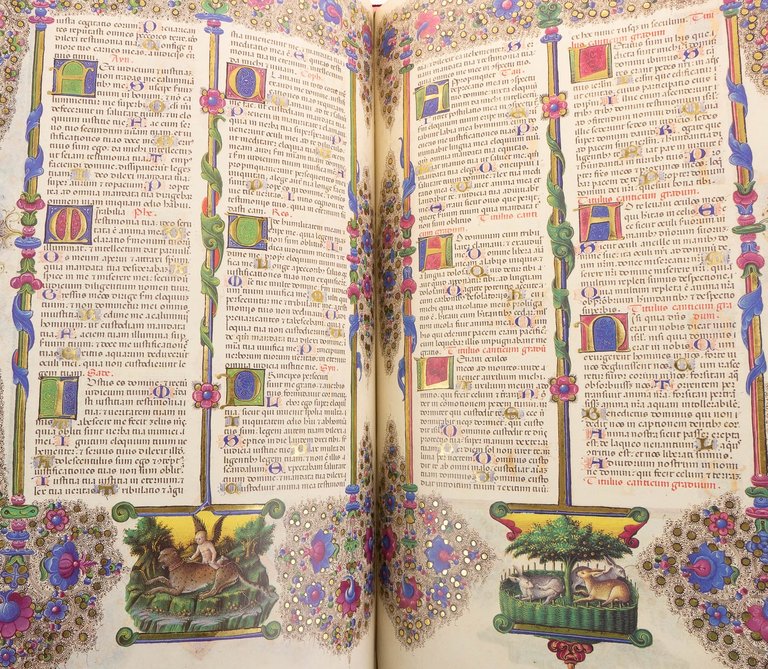 Bibbia di Borso d'Este (Bible of Borso d'Este, Bibel des …