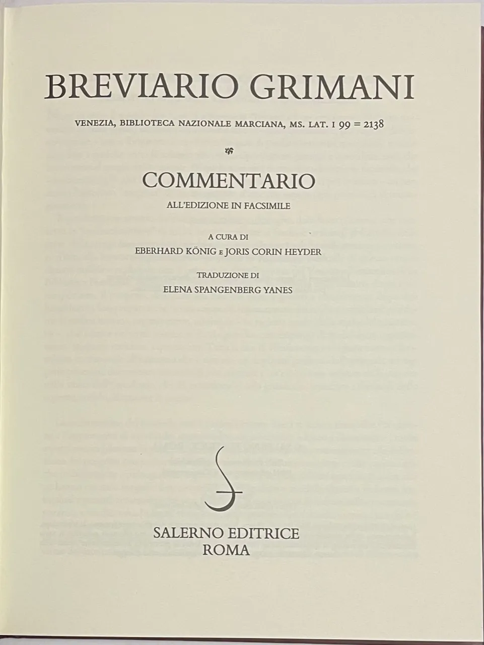 Breviario Grimani. Commentario | Immagine principale