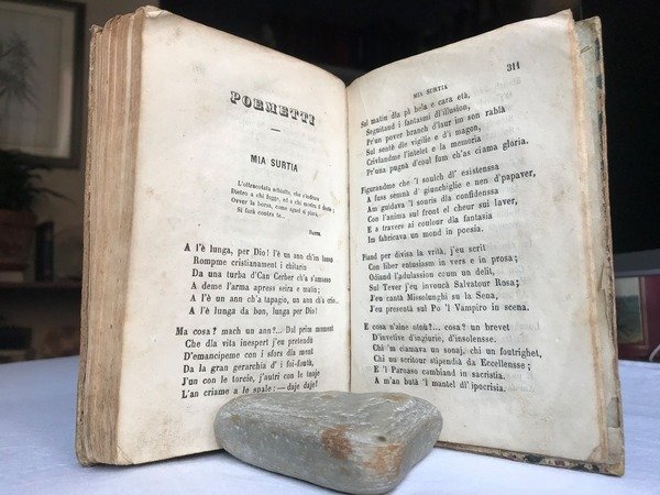 CANZONI PIEMONTESI di Angelo Brofferio. Sesta edizione compiuta ed eseguita …