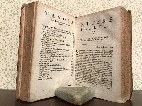 LETTERE SCELTE DI VARIE MATERIE PIACEVOLI, CRITICHE, ED ERUDITE, SCRITTE …