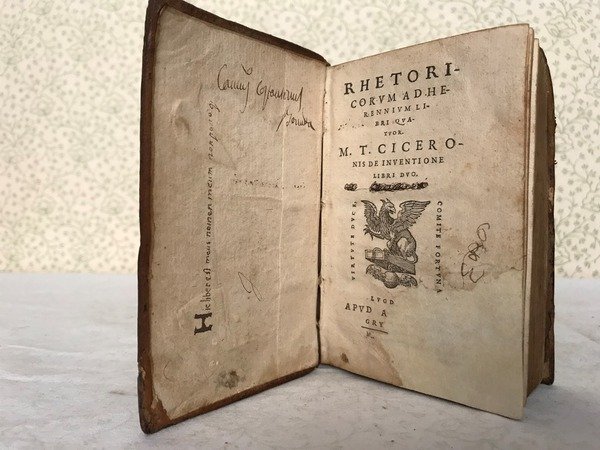 RETHORICORUM AD HERINNIUM LIBRI QUATUOR M.T. CICERONIS DE INVENTIONE LIBRI … | Immagine Gallery 1