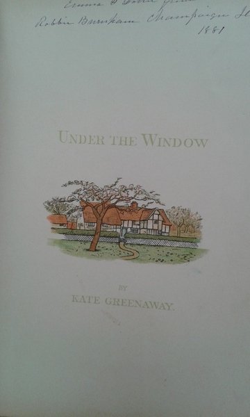 UNDER THE WINDOW. PICTURES & RHYMES FOR CHILDREN. . as …