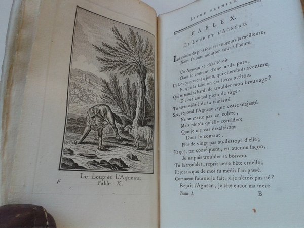 FABLES CHOISIES, MISE EN VERS par J. de La Fontaine. …