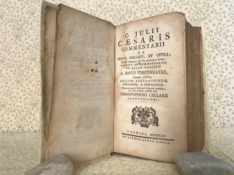 C. Julii Caesaris COMMENTARII DE BELLO GALLICO, ET CIVILI, ejusque …