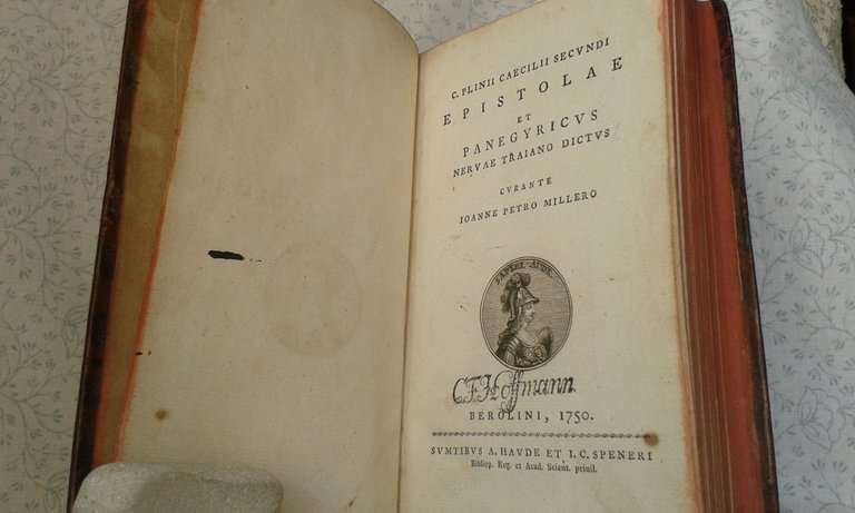 C. Plinii Caecilii Secundi EPISTOLAE ET PANEGYRICUS NERVAE TRAIANUS DICTUS …