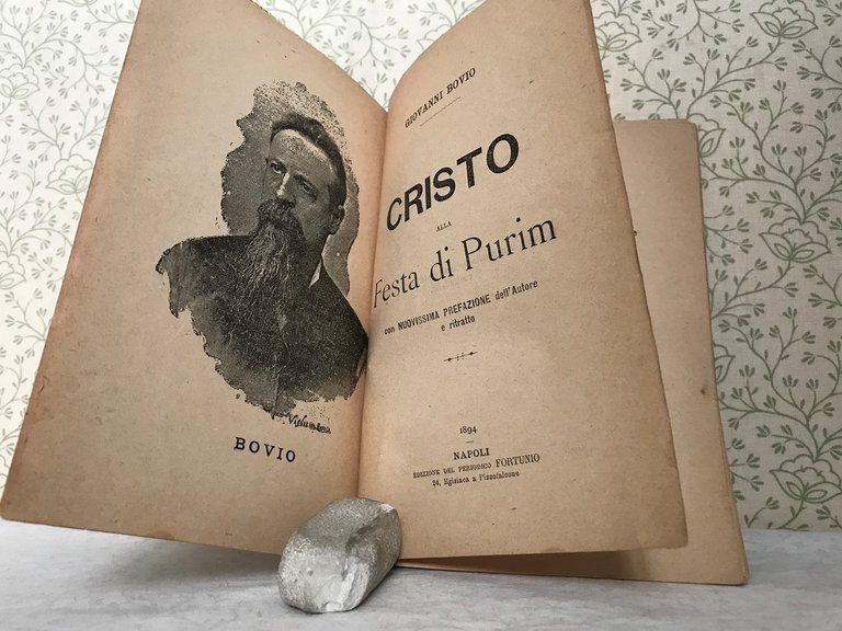 CRISTO ALLA FESTA DI PURIM. Con novissima prefazione aggiunta alla …