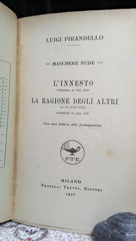 L'INNESTO - LA RAGIONE DEGLI ALTRI (ex Se non cos)