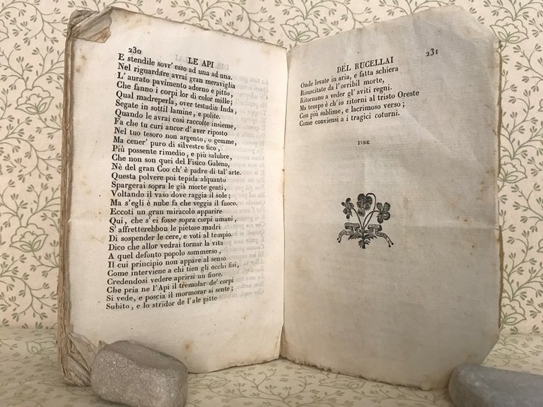 LA COLTIVAZIONE di Luigi Alamanni e L'API di Giovanni Rucellai